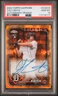 2024 Topps Chrome Sapphire Colt Keith RC Orange Refractor Auto 25/25 PSA 10