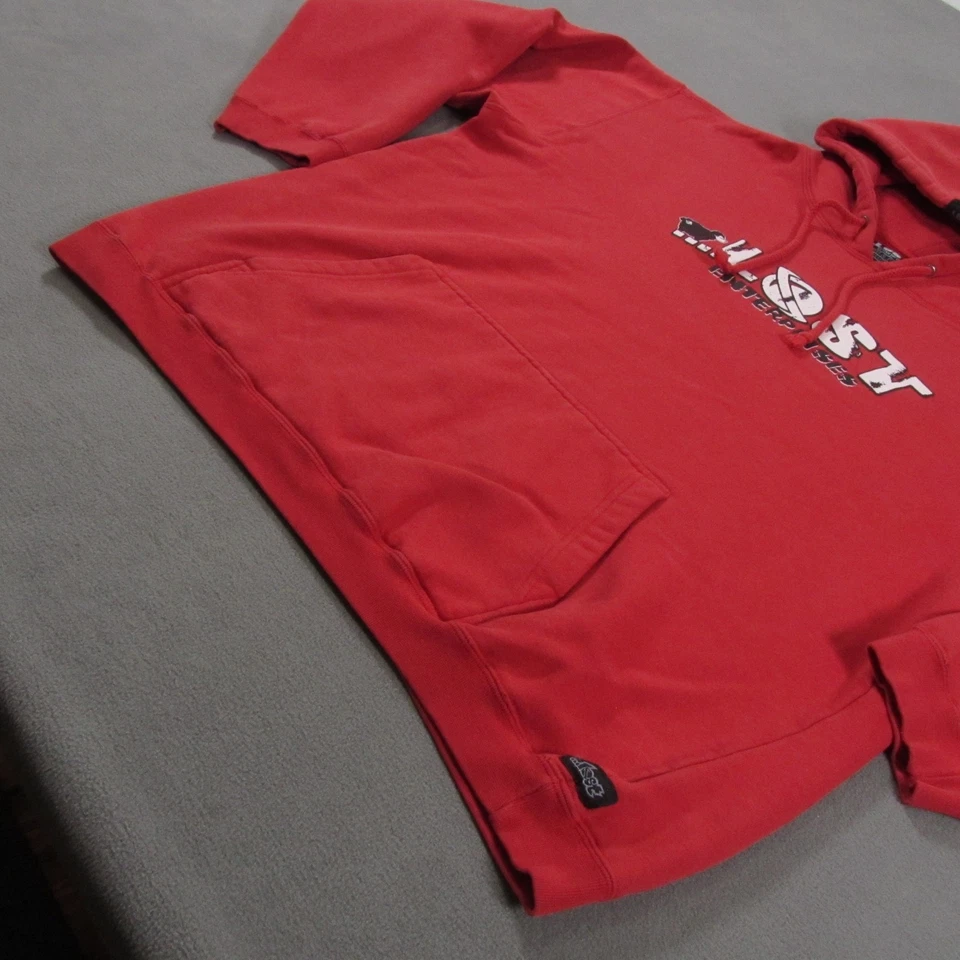 De colección Suéter Perdido Sudadera con Capucha Para Hombres Talla Grande Rojo Pullover Surf Monopatín Thrasher Foto 4 de 4