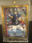 2025 Topps Chrome - Rookie On Card  Autograph Jaxson Dart Gold Wave 44/50 RA-JD