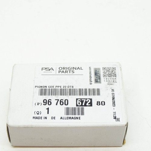 Pignon de commande pompe à huile moteur achats CITROËN C3 MK3 SX 9676067280 neuf d'origine