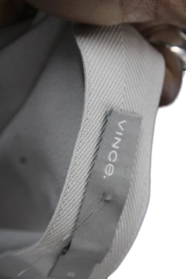 Falda lápiz larga recta gris Vince para mujer talla XS Foto 4 de 4