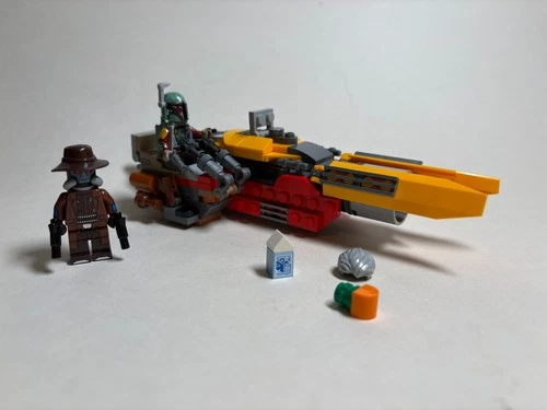 Lego Star Wars 75437 + 75436 - Cobb Vanth Speeder & Mandalorian Speeder (No Box)
