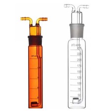 10ml - 250ml Glass Smoke Gas Sampling Tube Collection of Gaseous Absorption