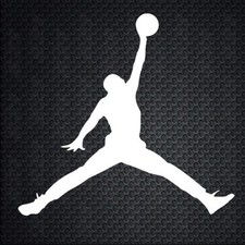 Michael Jordan Air Mini Decal Basketball Logo Vinyl Window Sticker Laptop Ipad