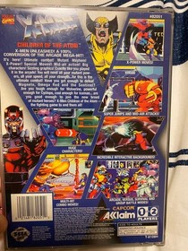 Sega Saturn X-Men Children of the Atom #929fc7