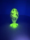 Fenton Glass Limited Edition Burmese Egg on Stand Pink  264/3000 Uranium