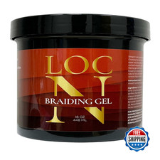 Locn Loc N Professional Braiding Gel 16Oz. - Extra Hold -