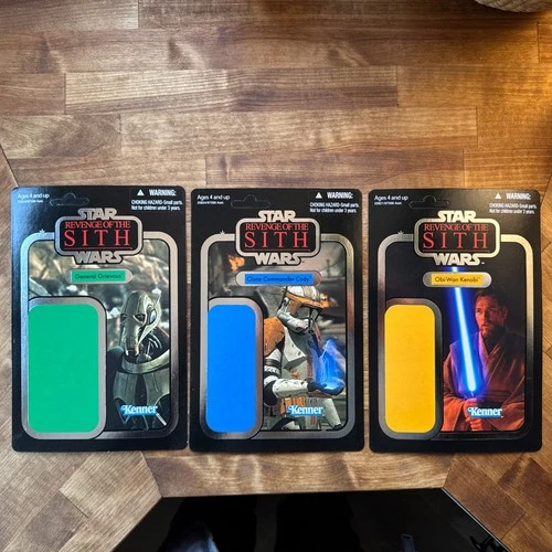 Star Wars Revenge Of The Sith Proof Card Vintage CDCC UNPUNISHED VC16 , 17 , 19