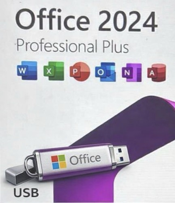 #ad Microsoft Office 2024 Professional Plus USB Windows 10 11 Lifetime 1 User $55.58