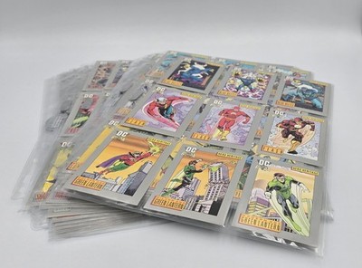 DC Comics Cosmic Series Trading Cards 1991 - komplett - 180 Karten - top