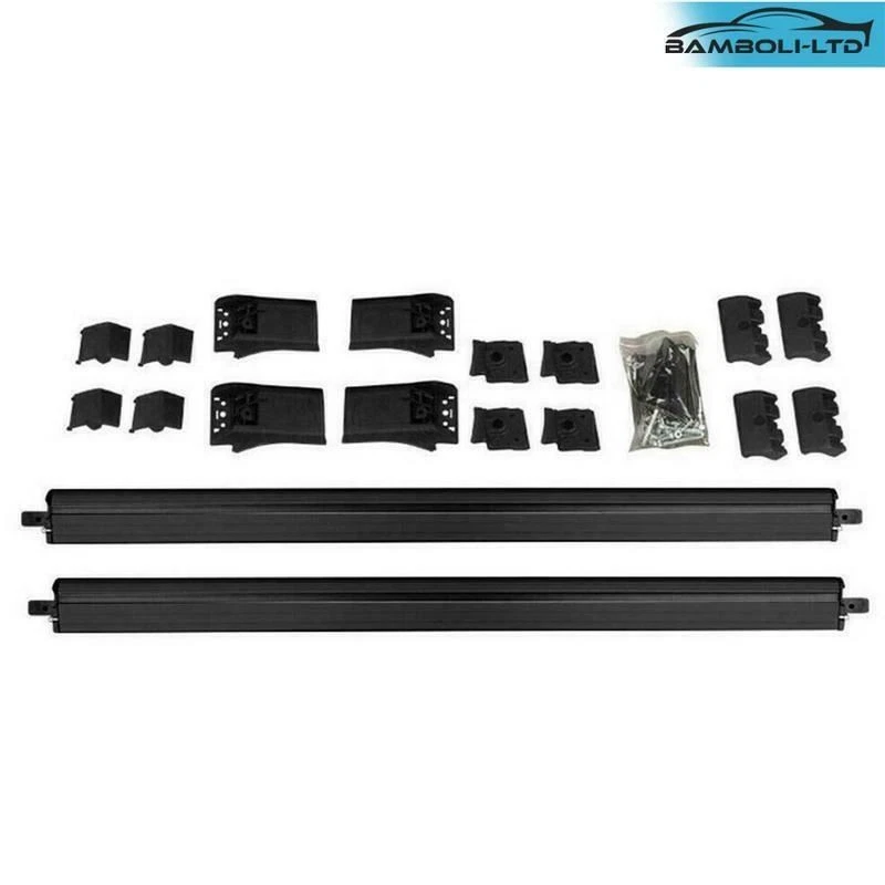 MINI COOPER COUNTRYMAN BLACK ROOF RACK CROSS BAR Flush Rail 2 PCS LOCKABLE 10-17 - Изображение 3 из 3