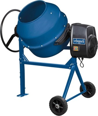 Scheppach MIX180 Betonmischer Zementmischer Mischer 230V 800W 180L Ø390mm