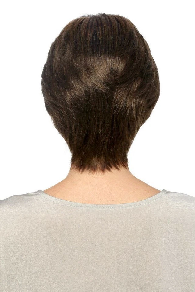 Peluca corta de cabello humano Sabrina Estetica Hair Dynasty *Elige el color haz oferta Foto 3 de 4