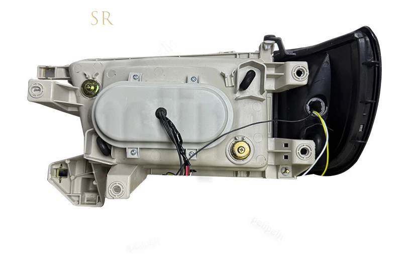 Faros delanteros LED negros ahumados diestros+derechos para Toyota 4 Runner 1996-2001 Foto 4 de 4