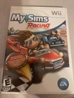 Nintendo Wii My Sims Racing  game ( free shipping to Canada )