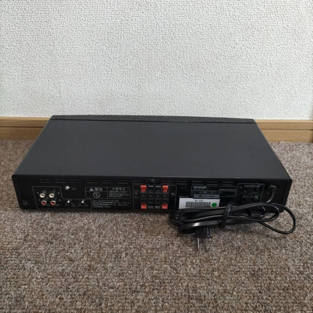 ジョイサウンドアンプ　AP-500 Yahoo!オークション - JOYSOUND ジョイサウンド AP-500 日本製
