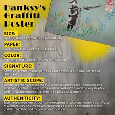 Banksy Original Art Prints for sale | eBay