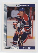 1992-93 Score Esa Tikkanen #16 i3a