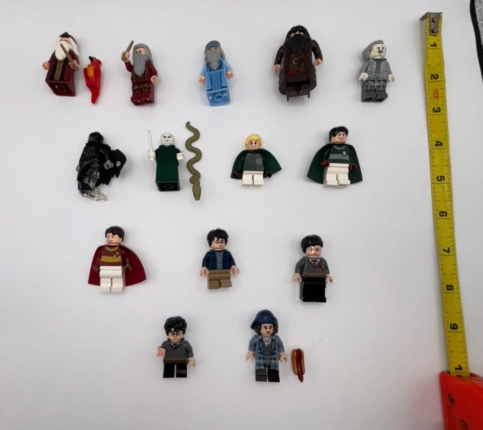 LEGO Harry Potter Minifigure Lot Dumbledore Fawkes Voldemort Nagini Dementor - Image 2 of 4