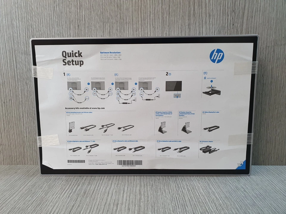 HP L7014 Monitor - Head Only - LED monitor - 14" OPENED/NEVER USED EC0907 - Image 2 of 4