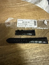 Patek Philippe shinny black croc 20x16mm strap new