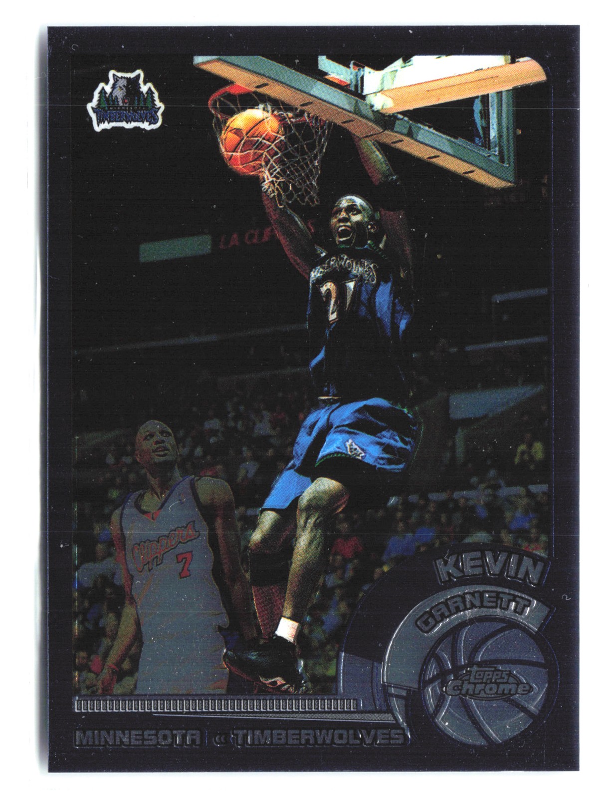 2002-03 Topps Chrome Kevin Garnett #25