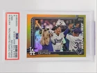 SHOHEI OHTANI 2025 TOPPS CELEBRATION WALK THIS WAY GOLD /50 PSA 9 Q4769