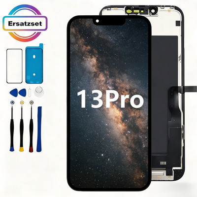 für Apple iPhone 13 Pro LCD OLED Display 3D Touchscreen Full HD Reparatur Set
