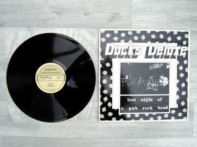DUCKS DELUXE - Last Night Of A Pub Rock Band - 2 L.P. s - Dynamite - Near MINT