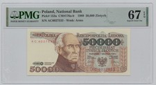 Poland, 2006, 50 Zlotych – PMG 68 “Commemorative”   Shipping  fee combined