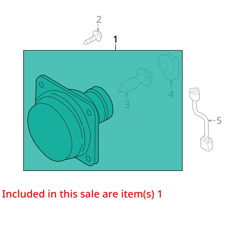 Corner/Park Light Fog-driving Bumper Mounted Fits 01-03 MAZDA MX-5 MIATA 1375668 - Image 3 of 4