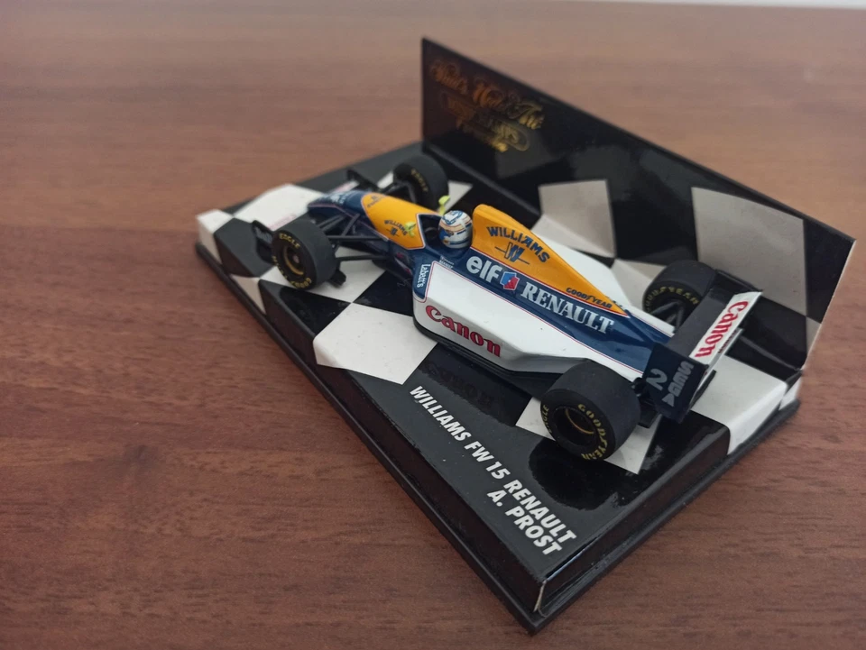 F1 Williams Renault FW15 A. Prost World Champion 1993 Minichamps 1/43 - Immagine 3 di 4