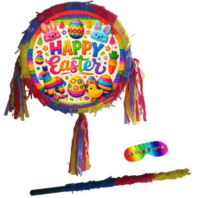 Ostern Pinata mit Stock Frohe Feiertage Party Spiel Thema Spaß Ei Hase Überraschung