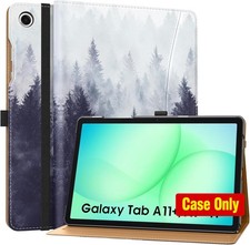 Case for Samsung Galaxy Tab A11 Plus 11-Inch, PU Leather Multi-Angle Folio Stan