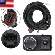 2007-2014 Chevy Silverado 3500 Hd Fog Light Wiring Harness With Switch