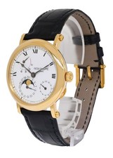 Patek Philippe Complications 18k Yellow Gold Power Reserve Moon Mens Watch 5054J 11