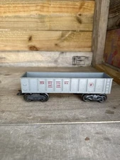 Vintage Marx Pennsylvania Gondola Gray Train Car PRR 347100 Made In USA