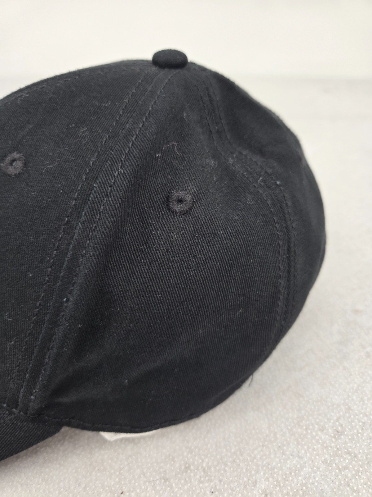 Nirvana Adjustable Hat Black Smiley Face Embroide… - image 7