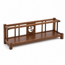 Wooden Display Rack Space-Saving Tea Table Organizer Clutteruncluttered