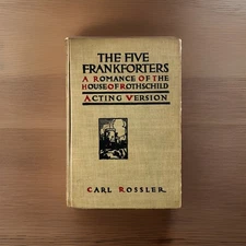 1910s Historical Drama ~ The Five Frankforters ~ Rothschild Romance ~ Carl Roess