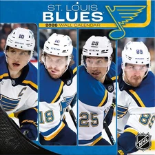 Turner Licensing,  NHL St Louis Blues 2026 Wall Calendar, 12'' X 12'', 12-Month