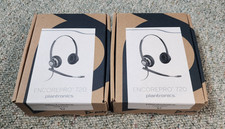 Lot of 2 Plantronics EncorePro 720 HW720 78714-101 Headsets