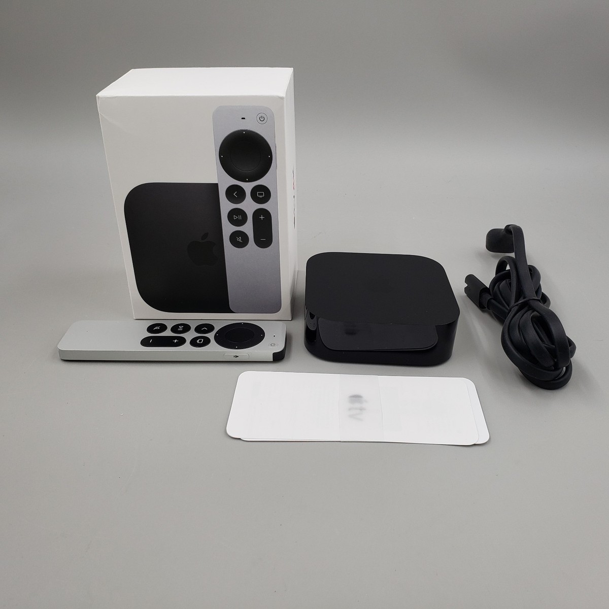 Apple TV 4K (3rd Gen, 2022) 64GB Wi-Fi A2737 MN873LL/A with Remote