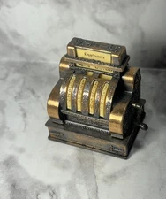 Durham Industries Metal Miniature Cash Register No. 5401 Drawer Opens 1B