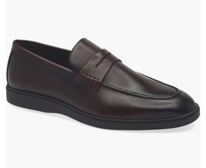 Vittorio Russo Men\'s Brown Leather Woven Texture Dress Loafer‎ Shoes Size 10.5 Vittorio Russo | eBay main image 4