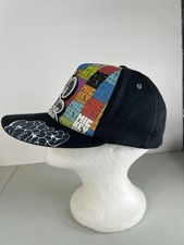 Disney Parks Mickey Mouse Cap Graffiti Snapback Hat Adult