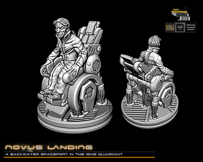 Professor Rex - 28mm/32mm - Novus Landing - EC3D Designs