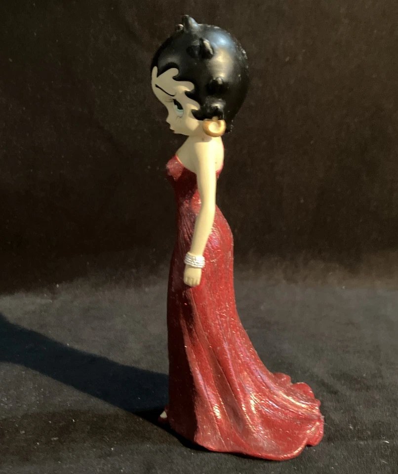Betty Boop Figurine - "Lady in Red" - Westland 2001, Item 6881 Red Dress - Image 3 of 4