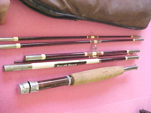 B16 RARE South Bend Custom 370 6 pc fly fishing rod 
