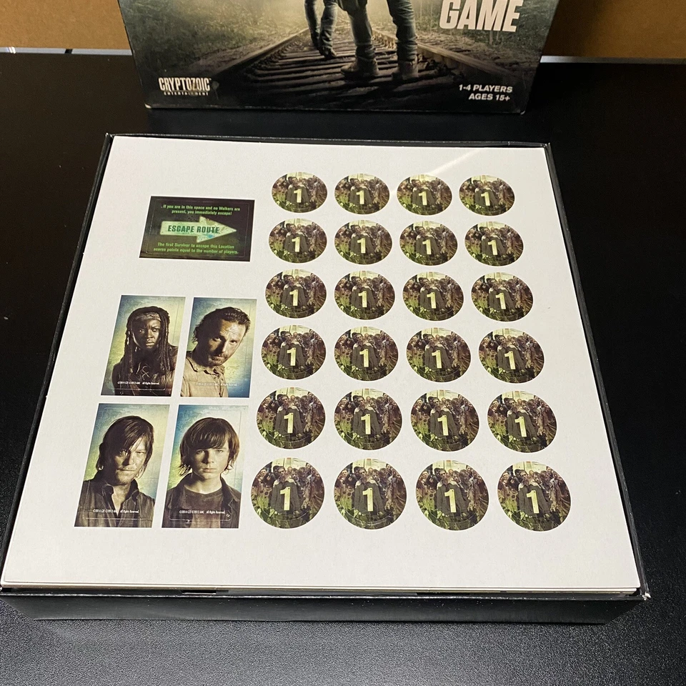 AMC The Walking Dead Don't Look Back Dice Game Zombie Horror Board Game-Open Box - Image 4 of 4